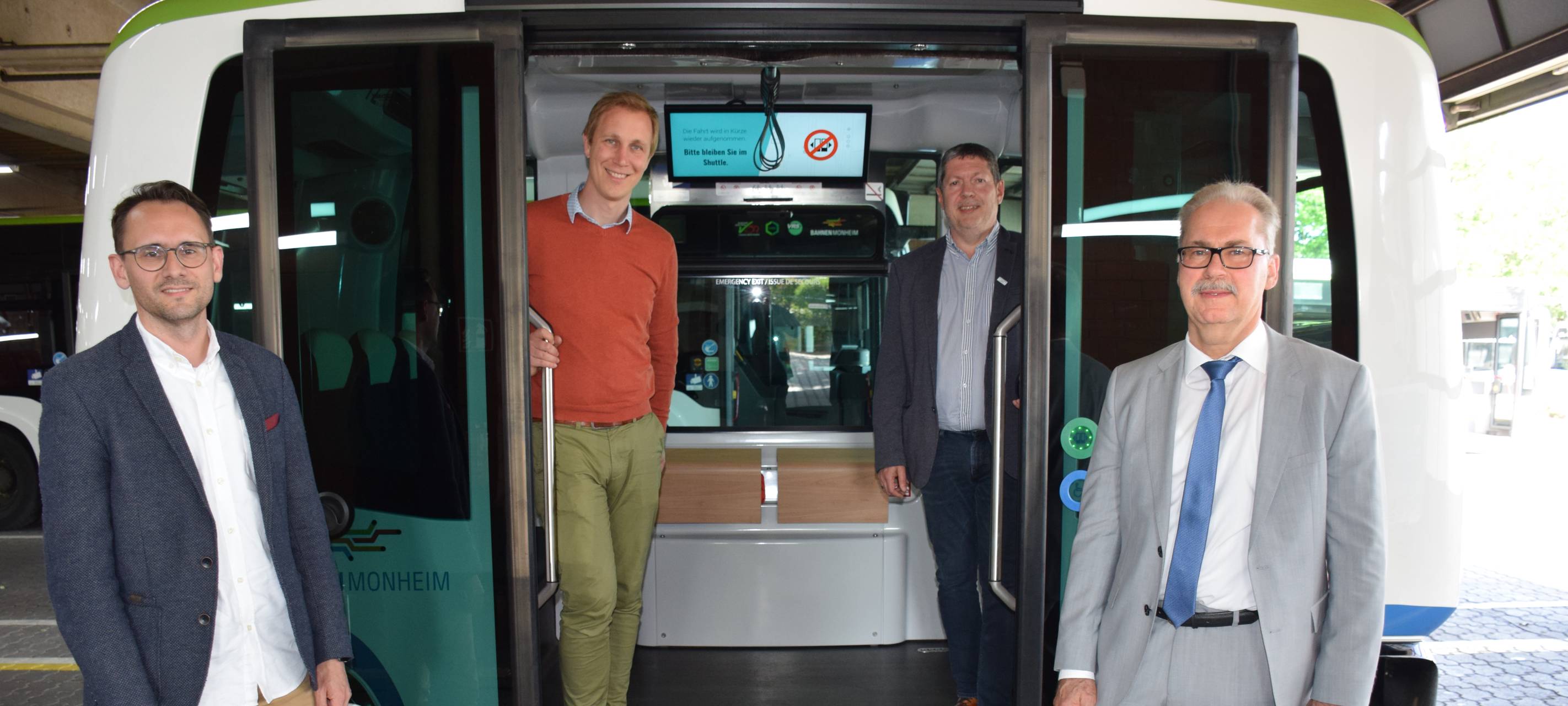 Monheim: Autonome Busse ausgezeichnet