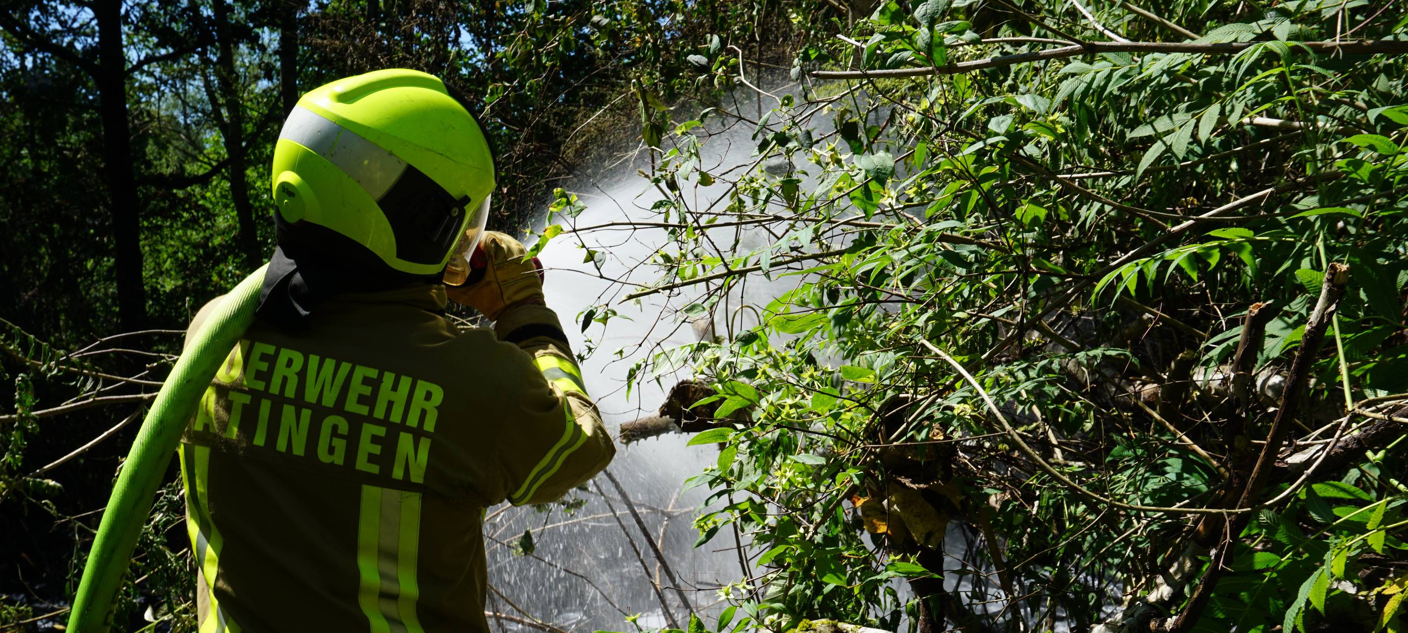 Feuerwehr Ratingen hilft bei Waldbränden in Spanien