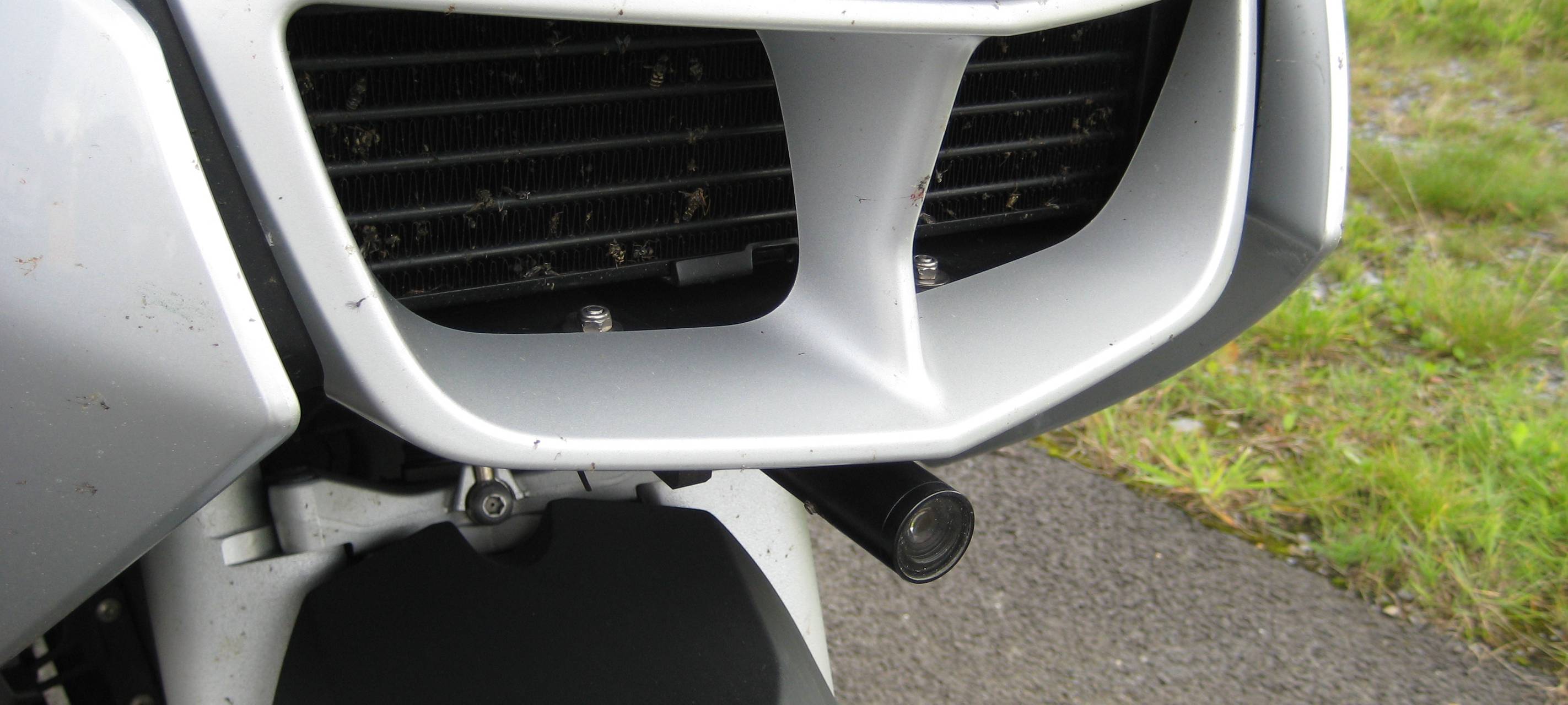 Polizei kontrolliert Motorradfahrer