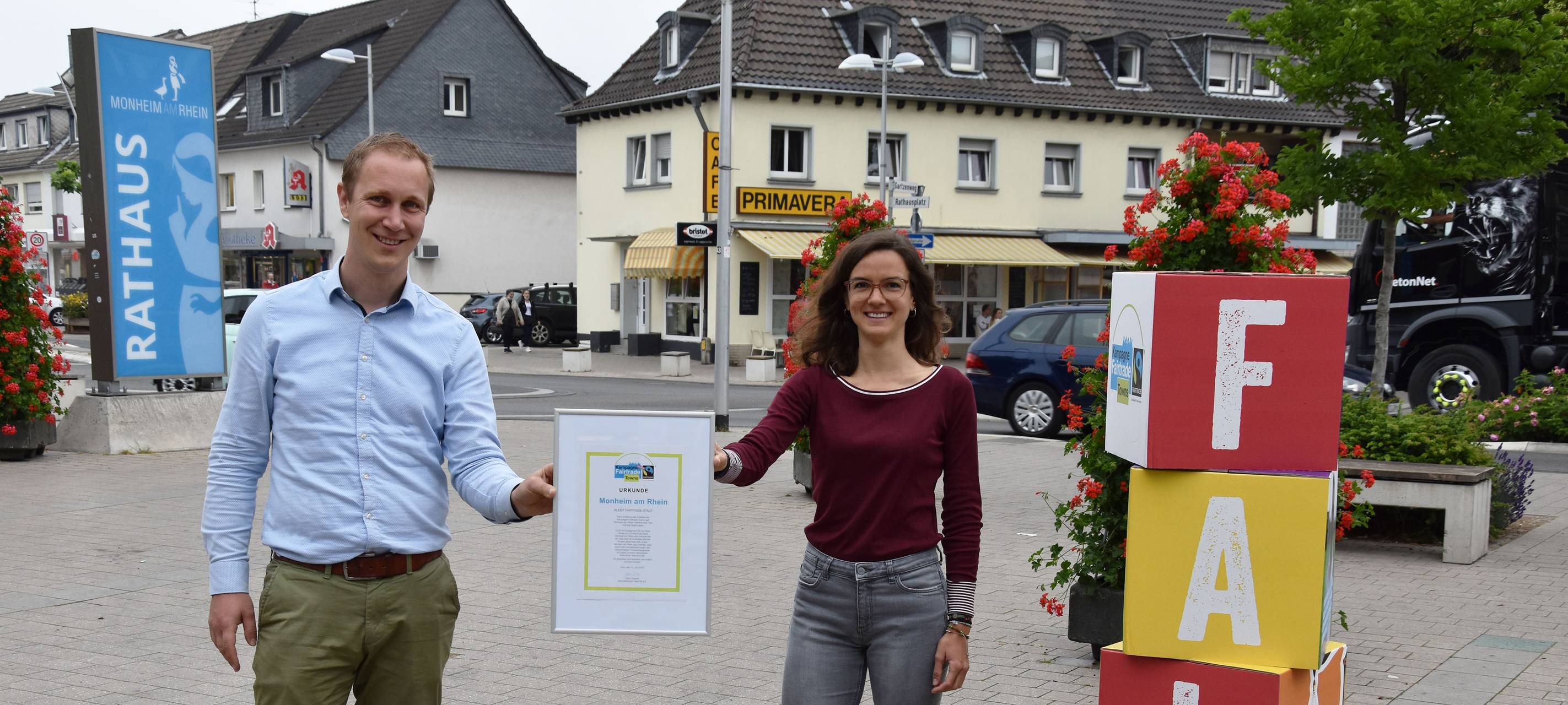 Monheim bleibt "Fair-Trade"