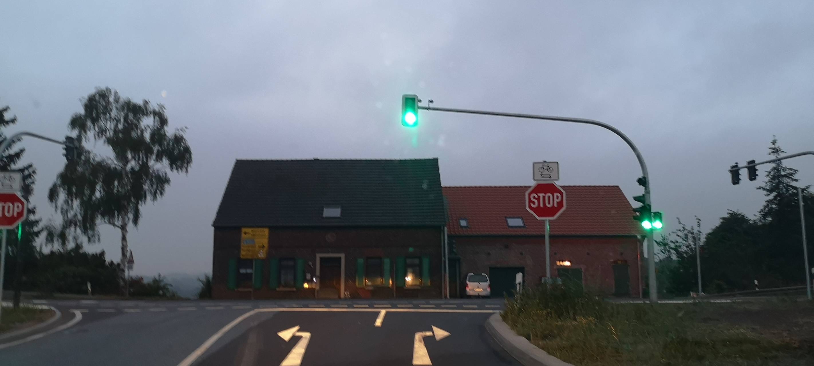 Alle Ampeln in Betrieb