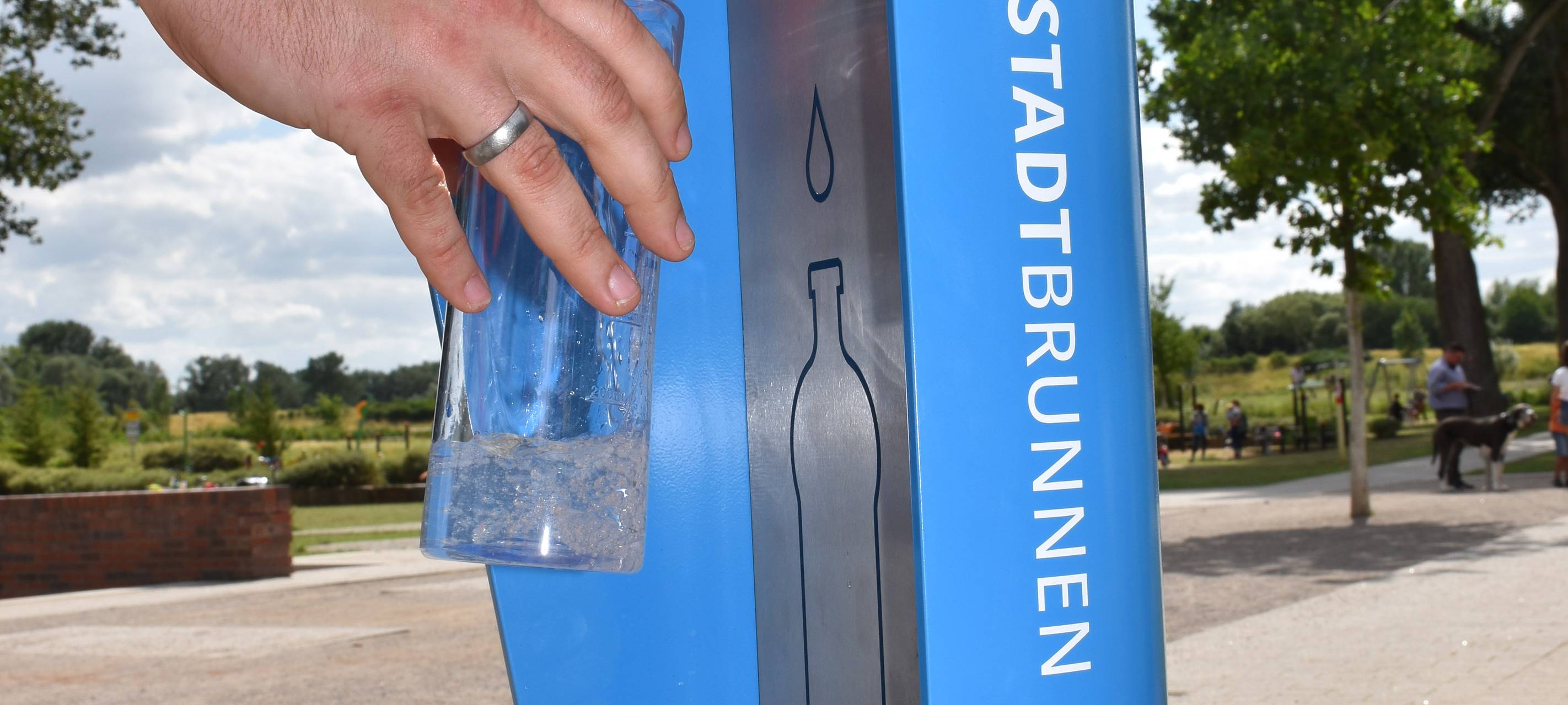 Kostenlose Erfrischung