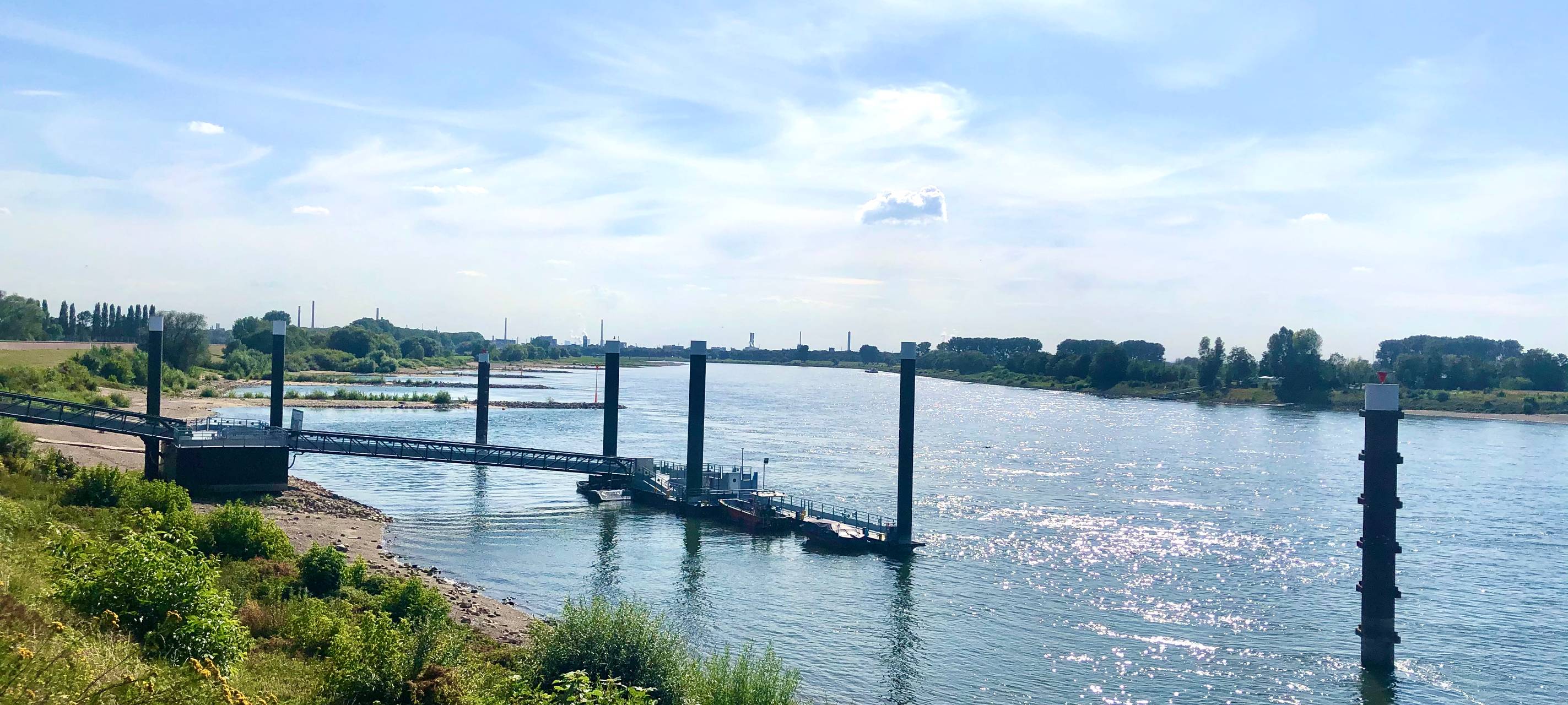 Segelboot in Not