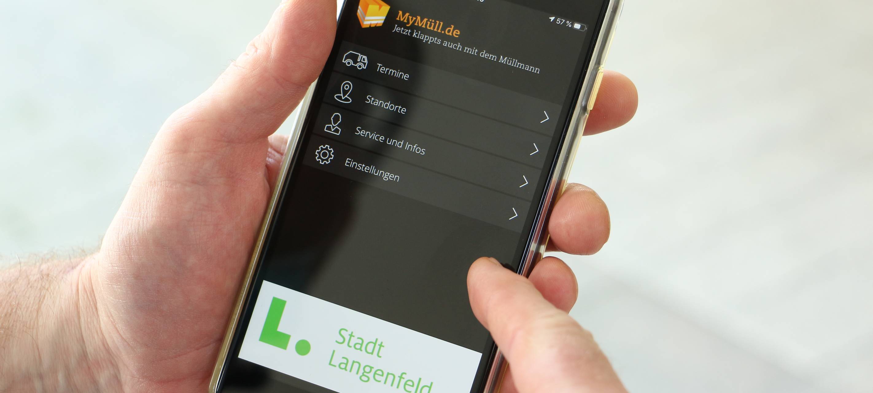 Müll-Wecker aufs Handy