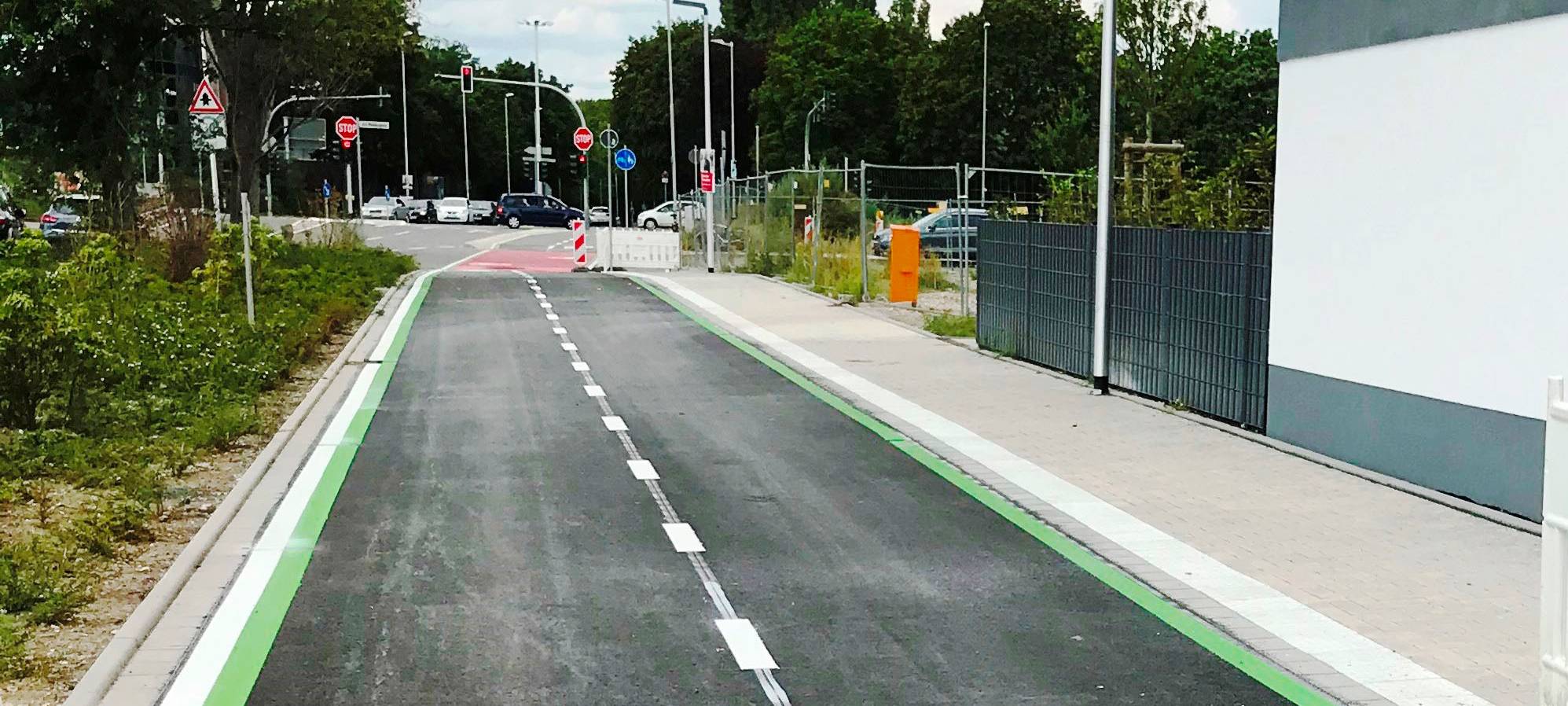 Monheim: Radschnellweg entsteht