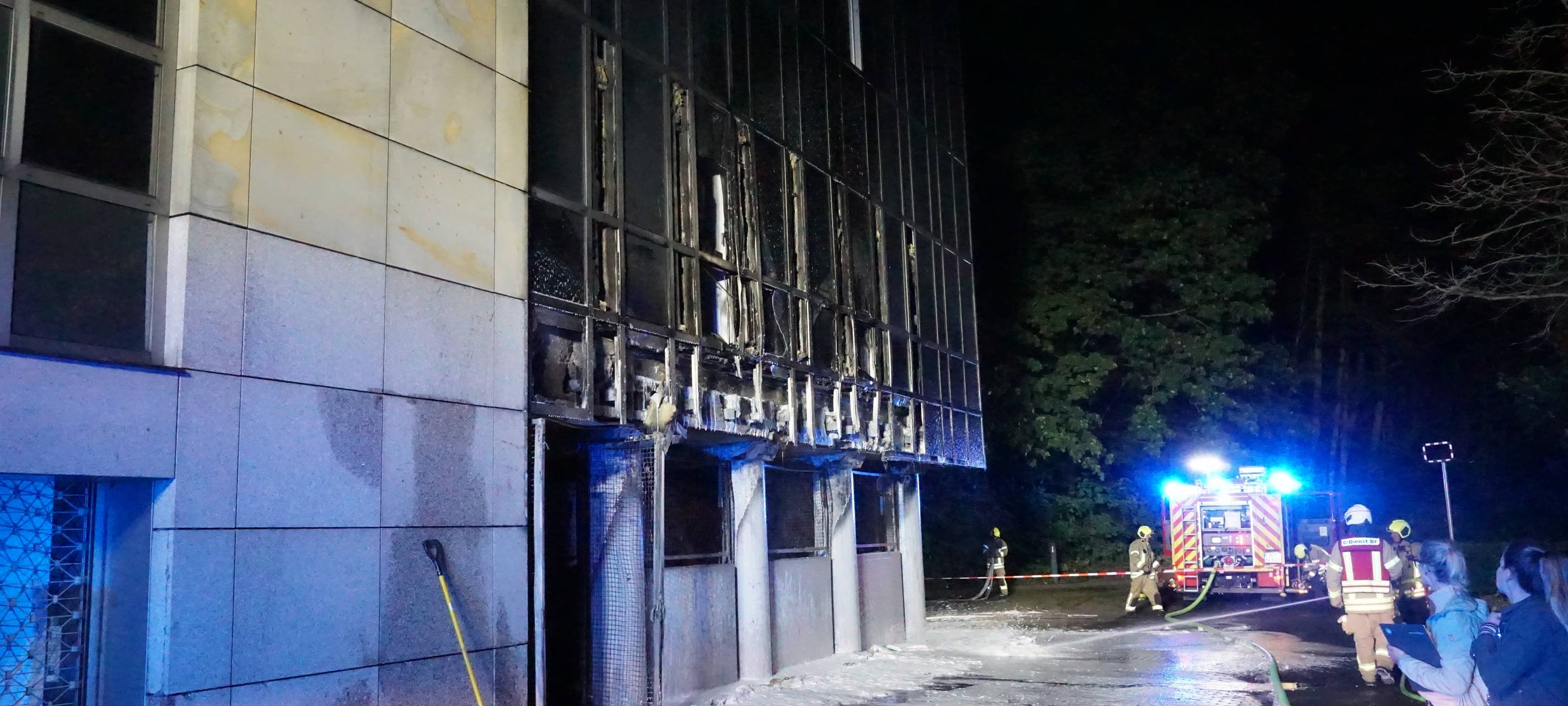 Ratingen: Feuerwehreinsatz in der Nacht