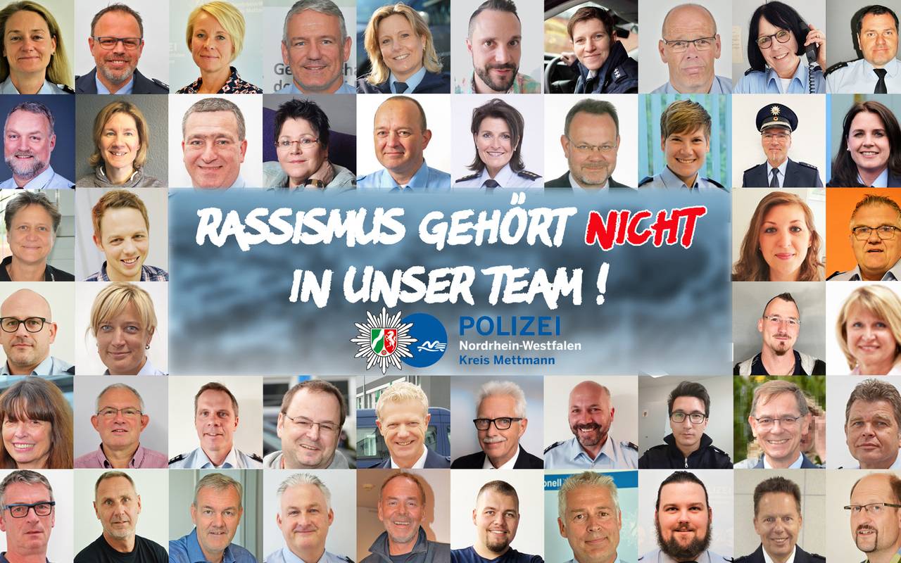 Polizei Mettmann Setzt Zeichen Gegen Rassismus Radio Neandertal