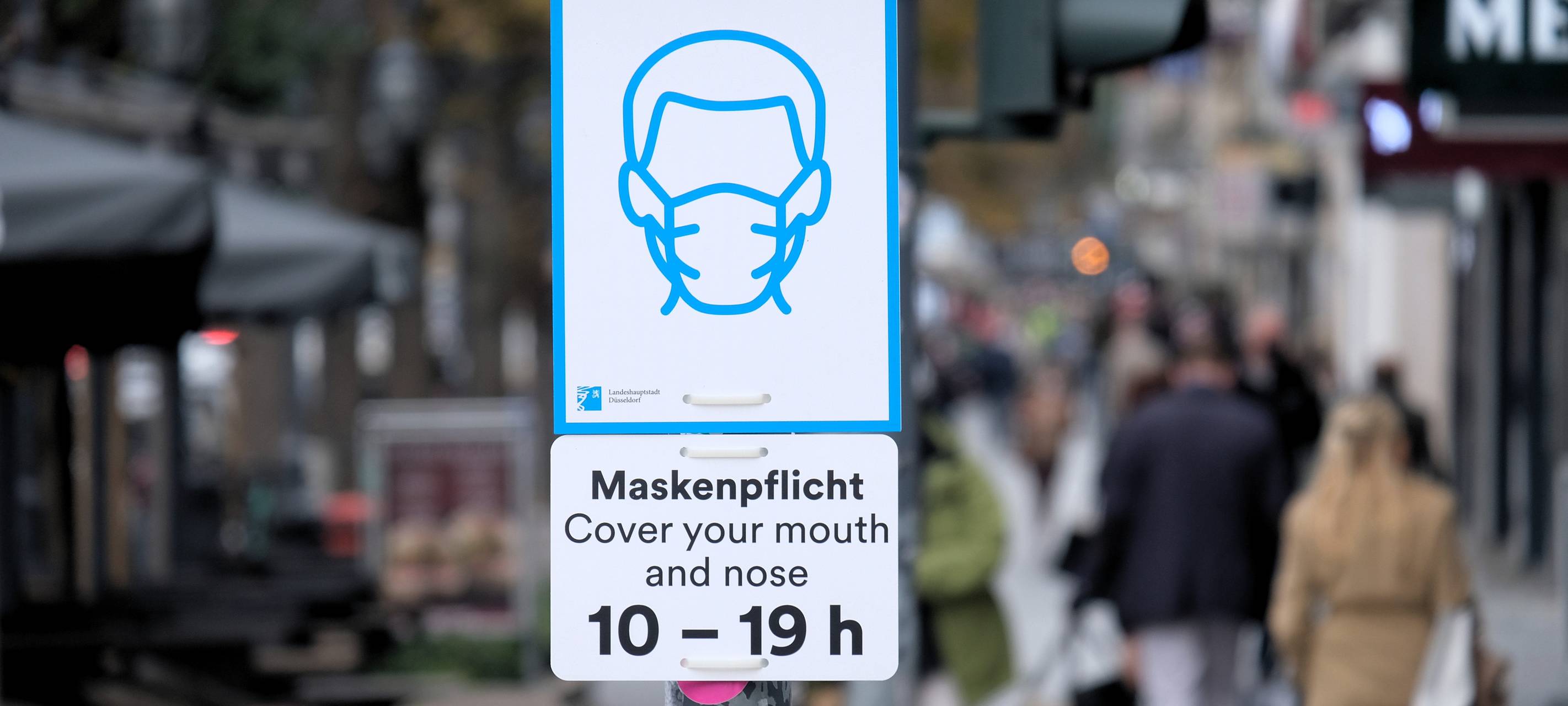 Düsseldorf: Verstöße gegen Maskenpflicht