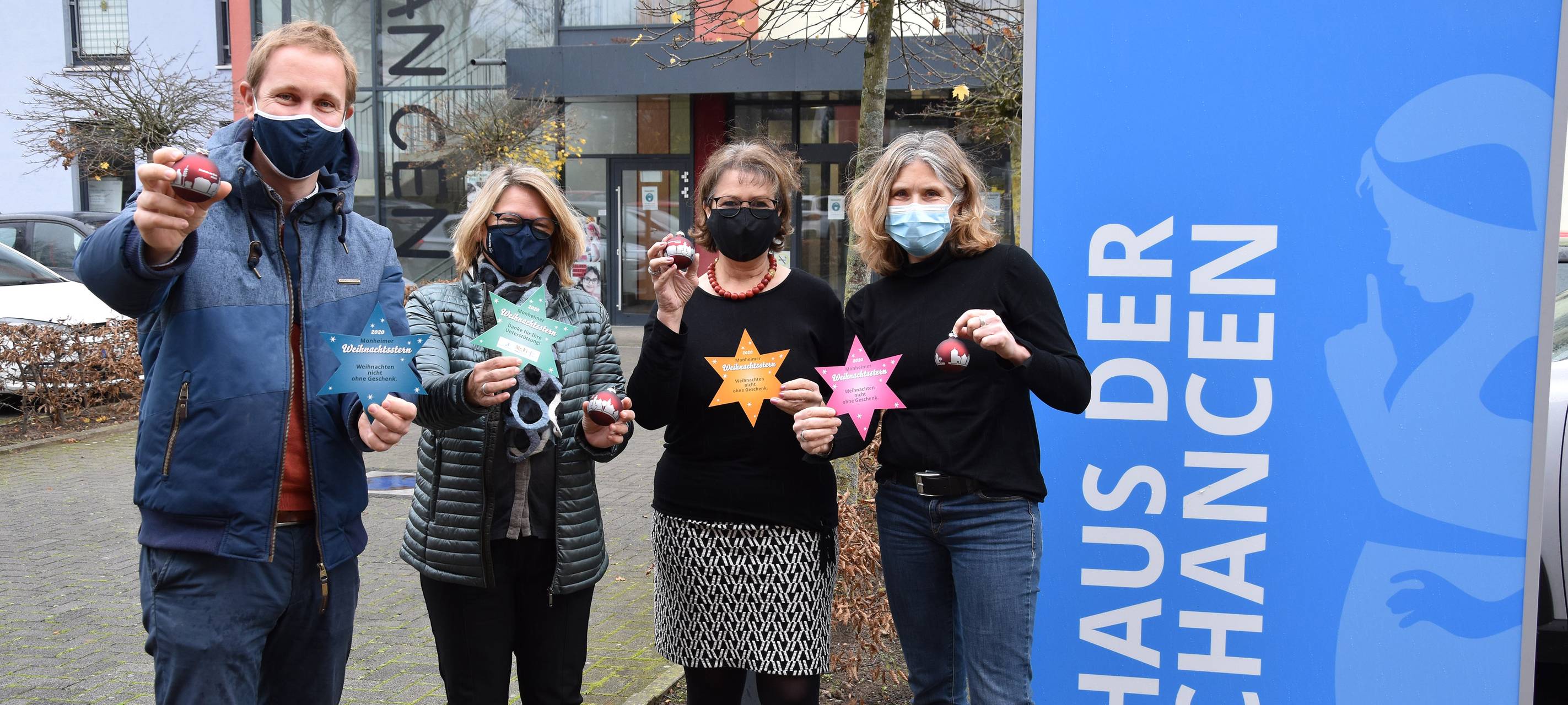 Aktion Monheimer Weihnachtssterne startet