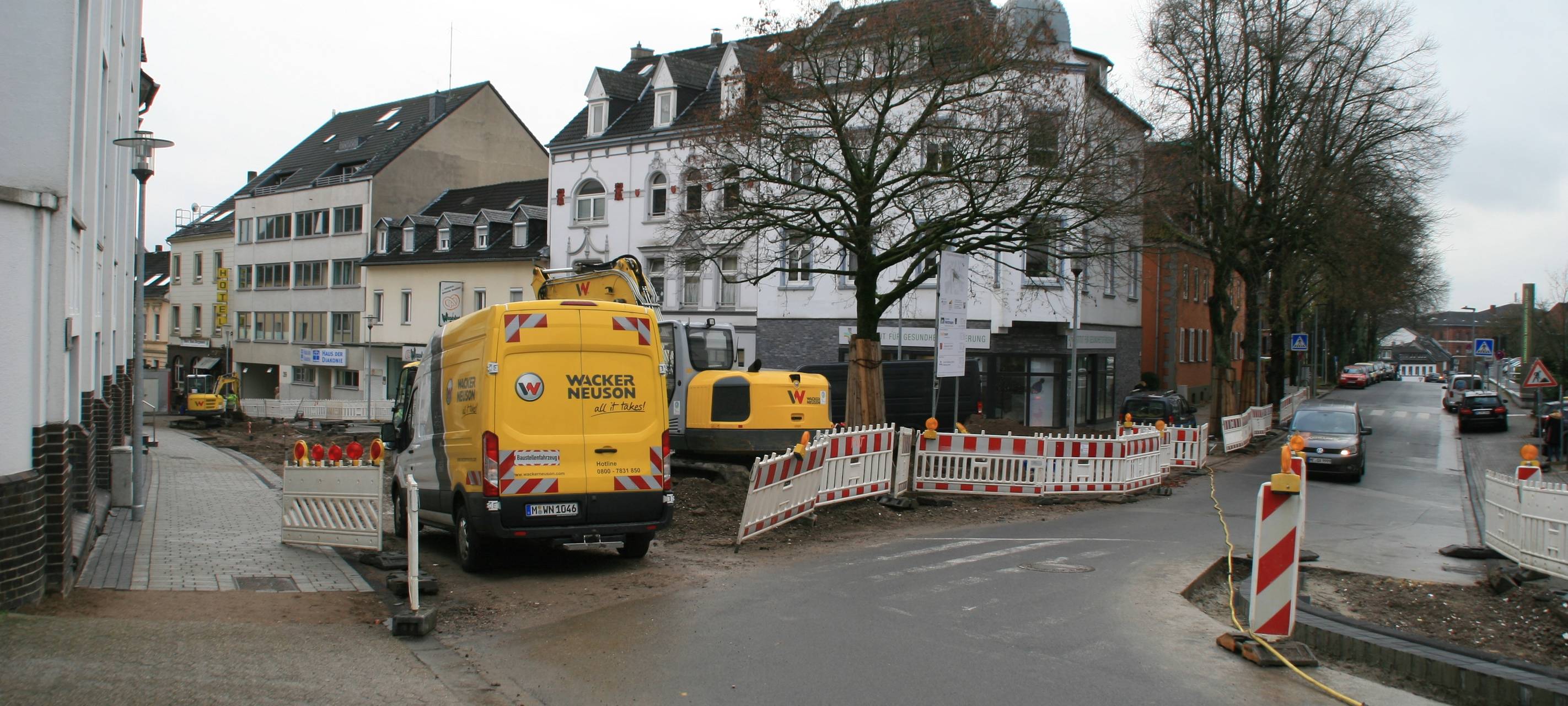 Sperrung in Mettmann