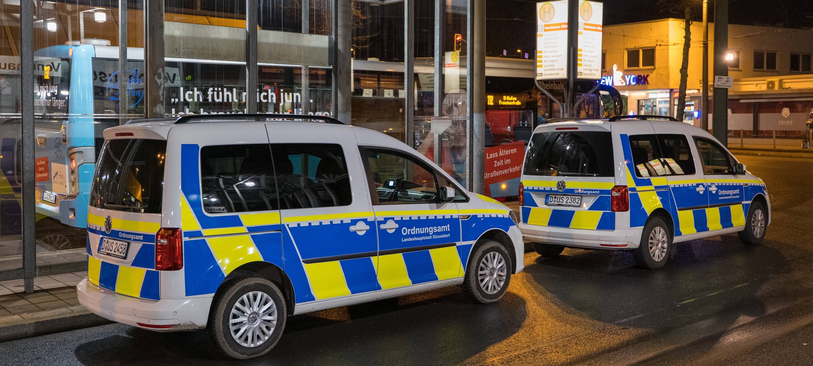 Schwerpunktkontrolle bei der Rheinbahn