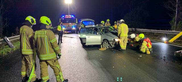 Unfall auf der A44