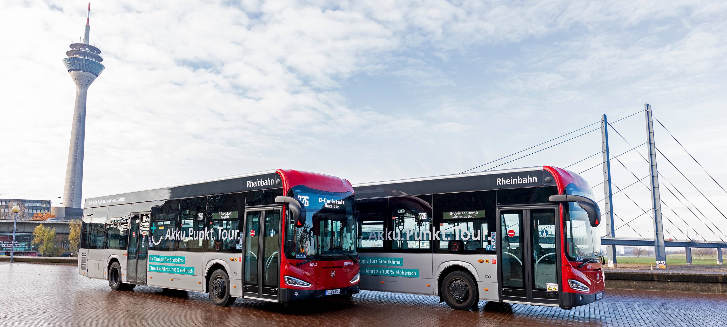 Kontaktloser Ticketkauf in Bussen der Rheinbahn