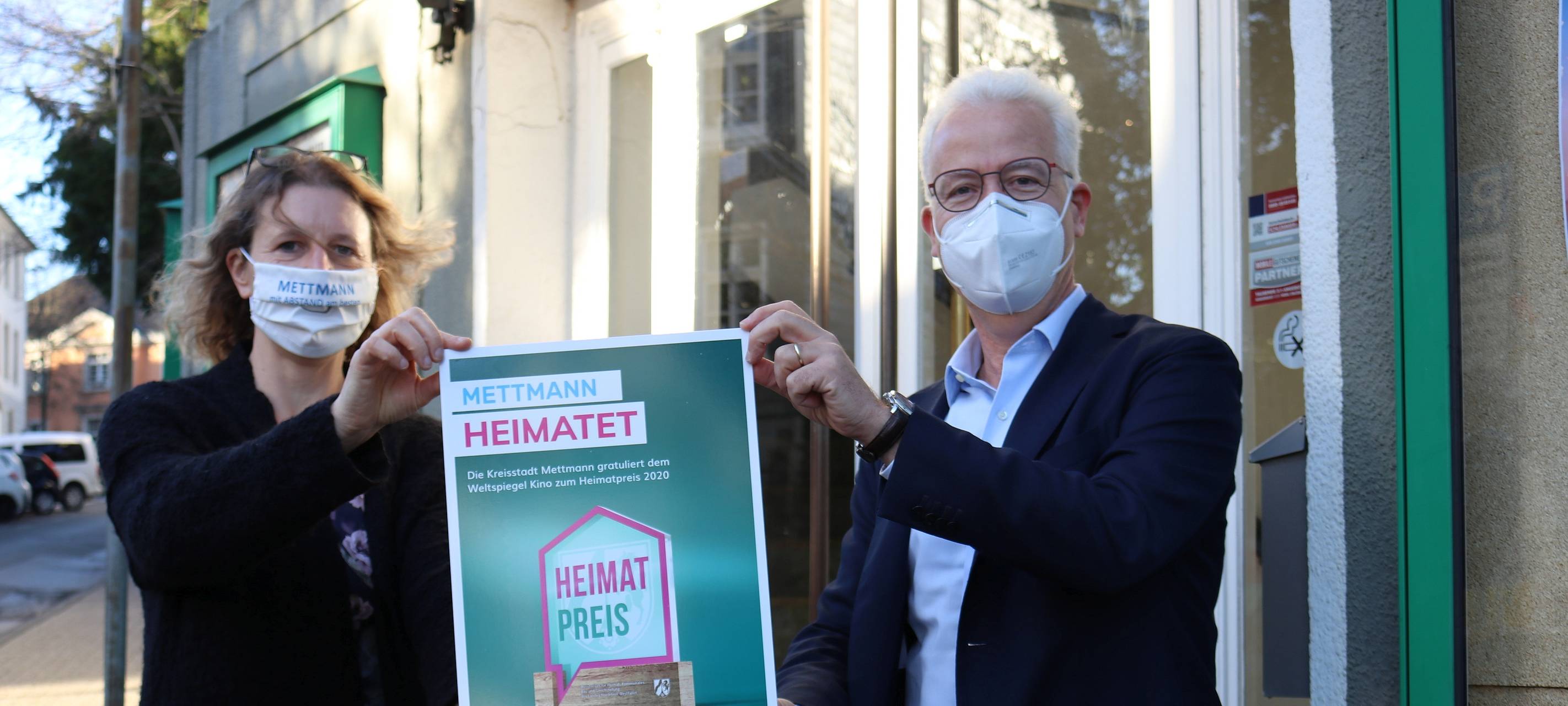 Heimatpreis fürs Weltspiegelkino