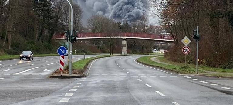 Aktuell: Brand in Erkrath