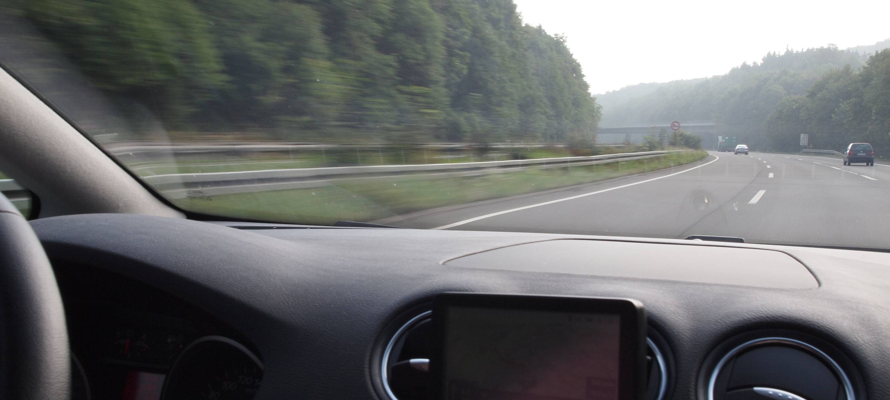 Arbeiten auf der A52