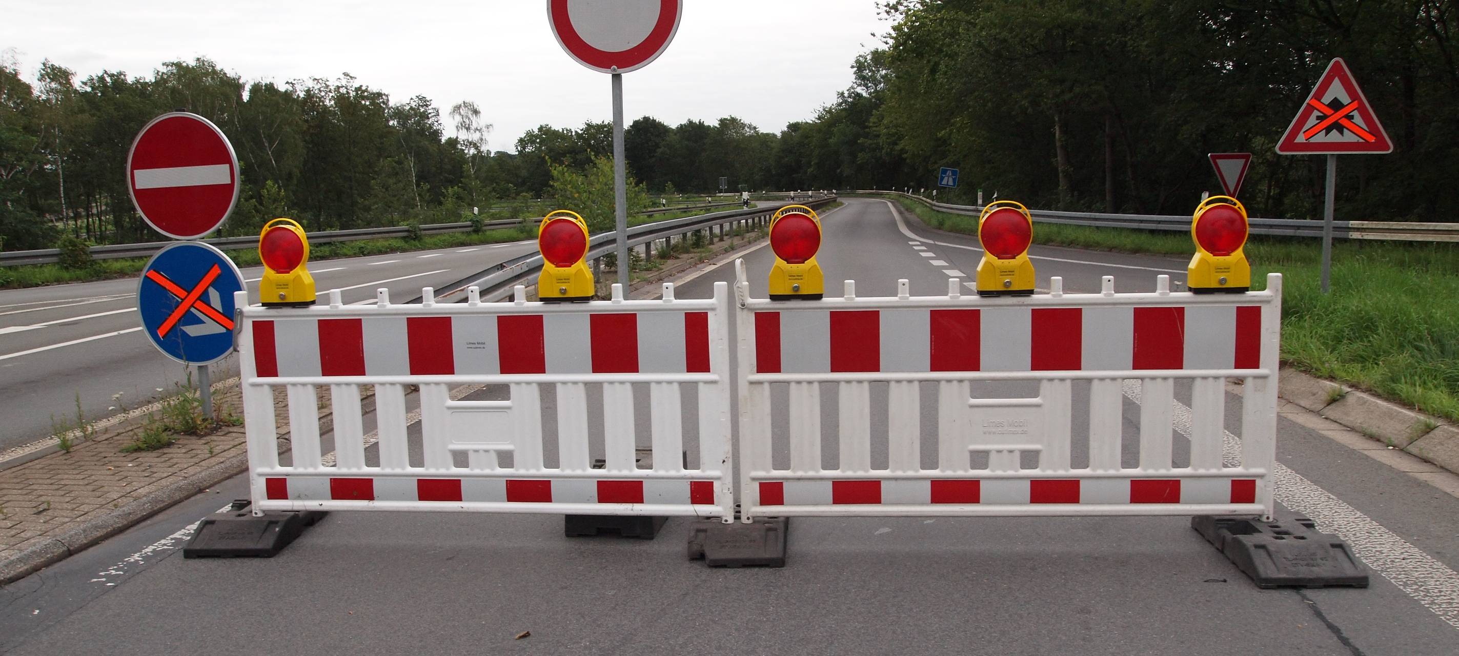 Hohlräume: Sperrung im Sonnborner Kreuz