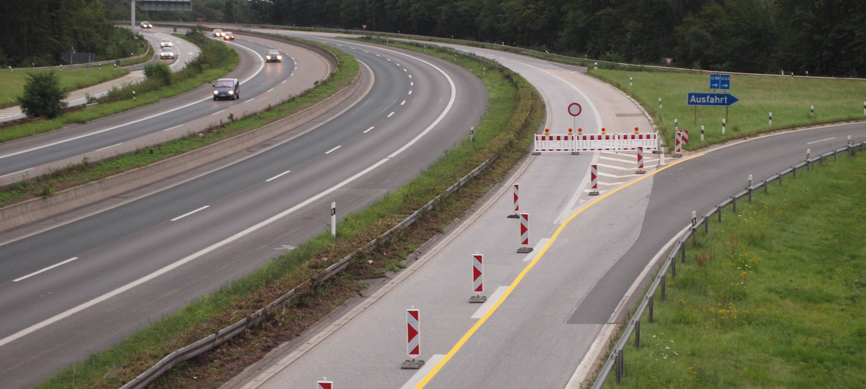 A46: Vollsperrung am Wochenende