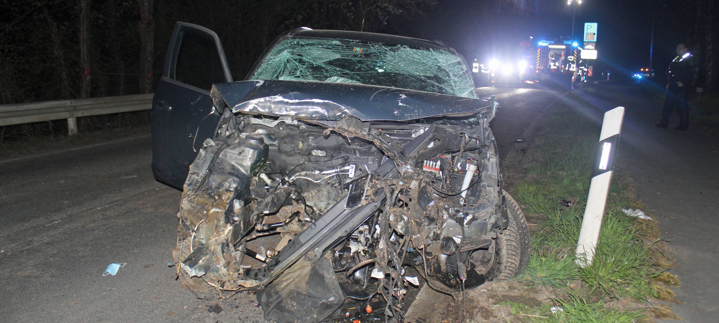Spektakulärer Unfall in Erkrath