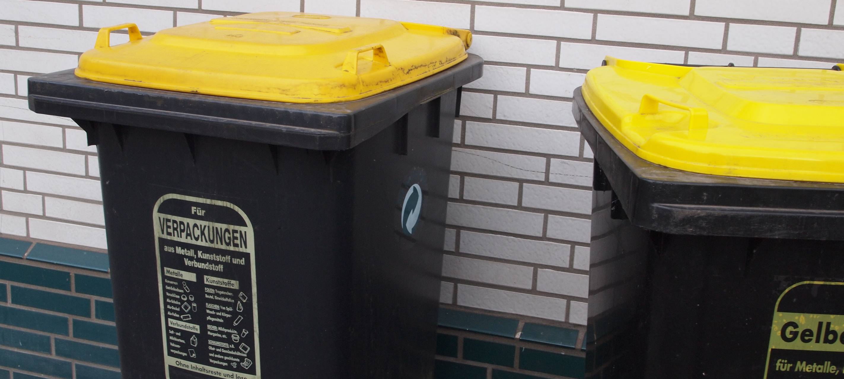 Probleme mit neuen gelben Tonnen in Erkrath