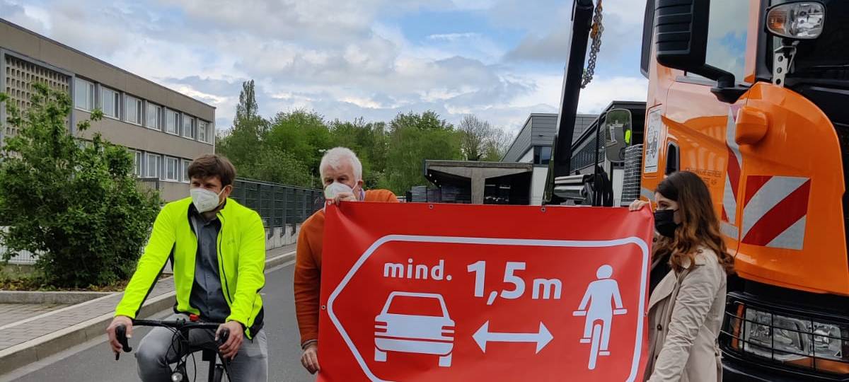 Velbert: Aktion "Sicheres Überholen"