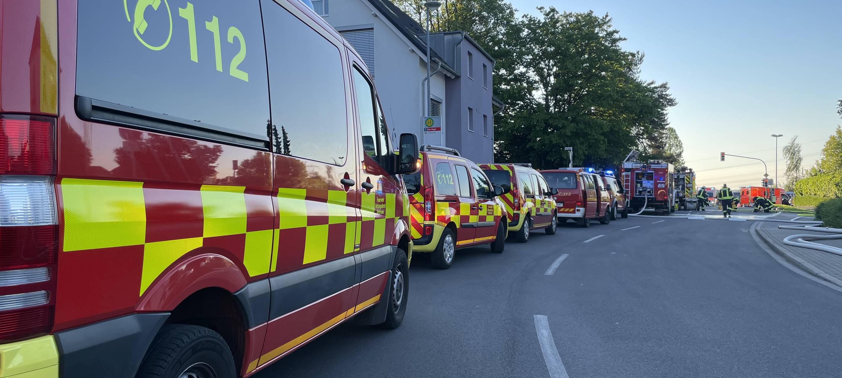 Gasleck in Gebäude sorgt für Feuerwehreinsatz