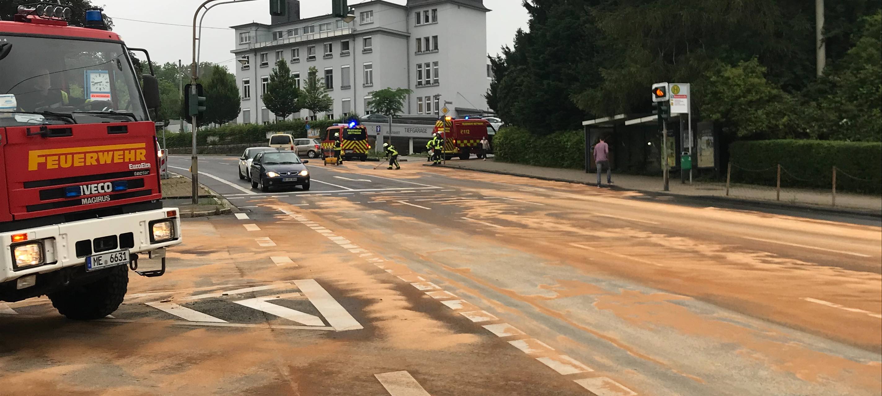 Mettmanner Straßen sind gefährlich glatt