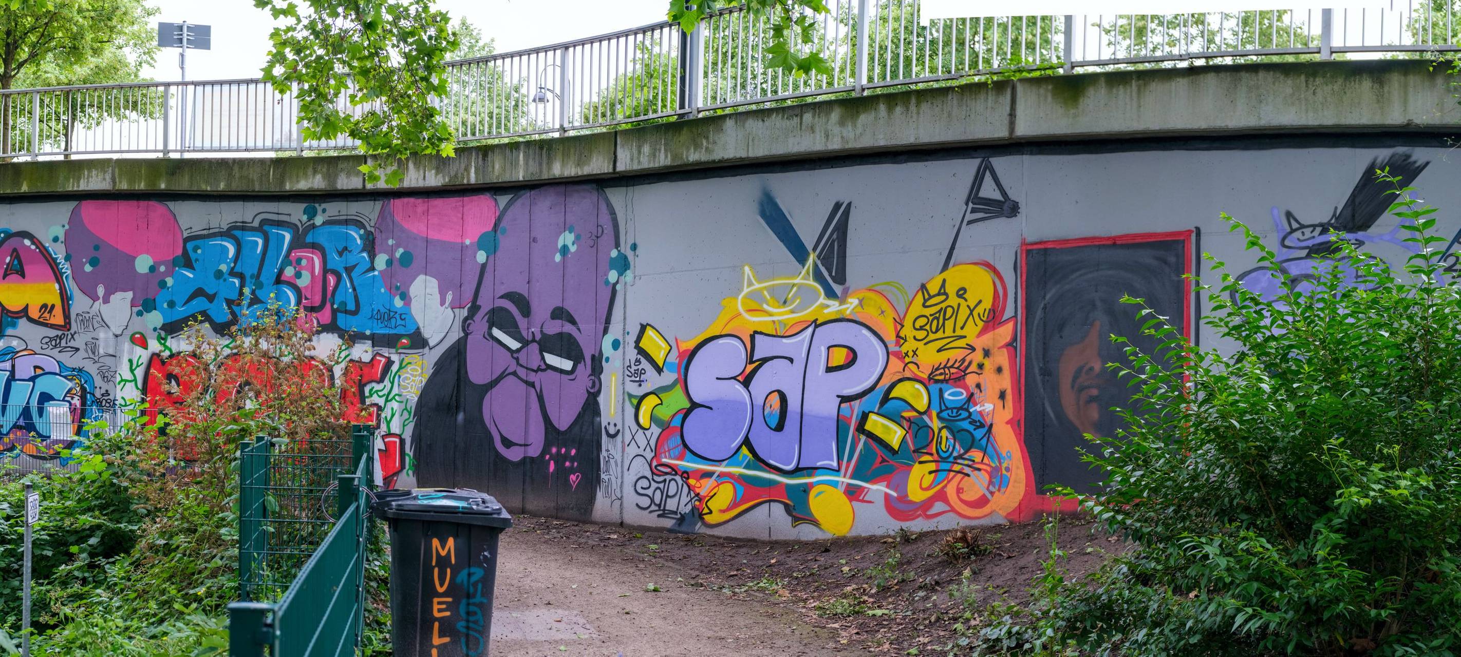 Ratingen: Wall of Fame für Sprayer