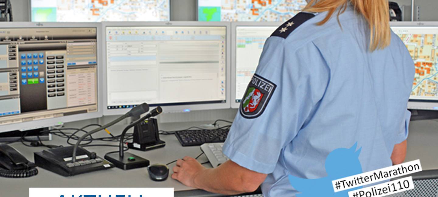 Tag des Notrufs: Polizei Mettmann nimmt an Twittermarathon teil