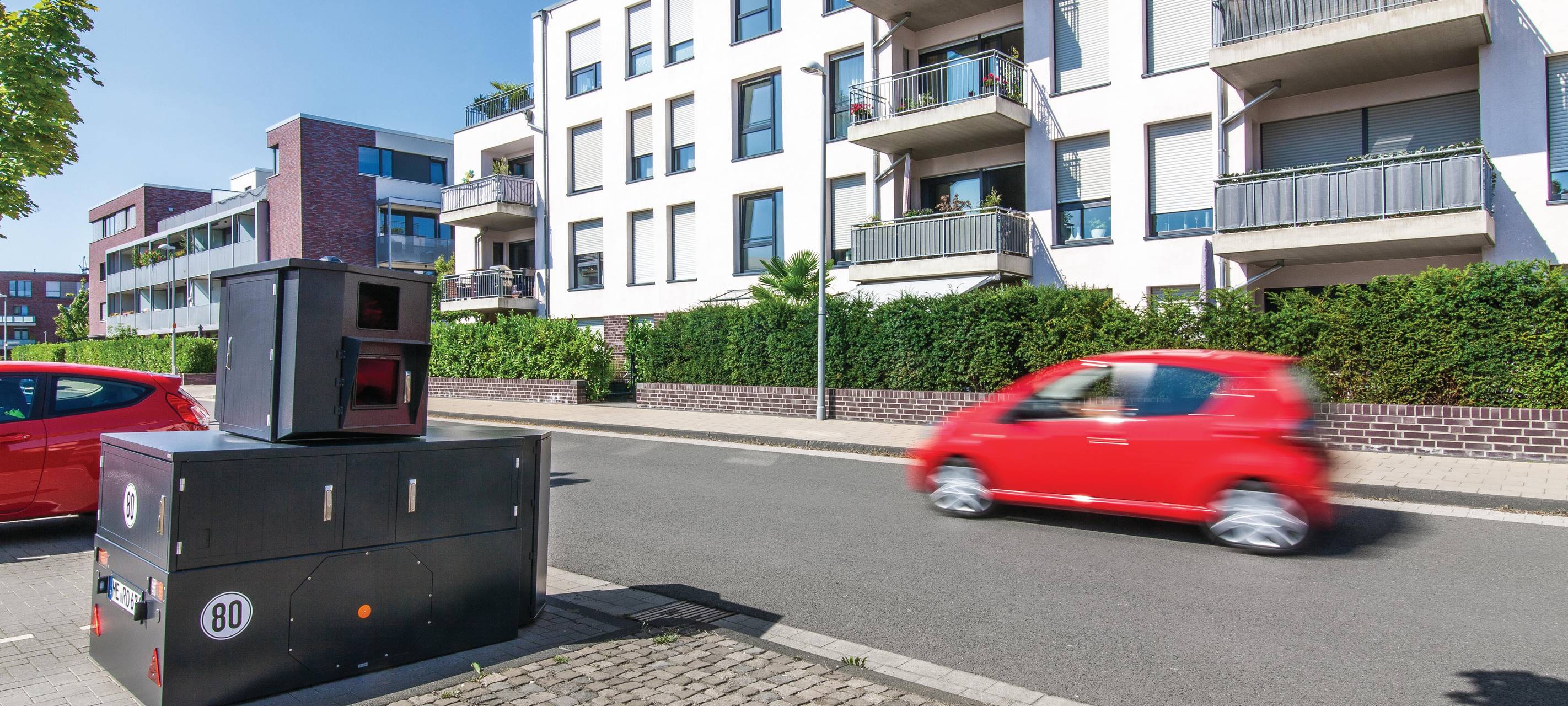 Neuer Blitzer jetzt in Betrieb