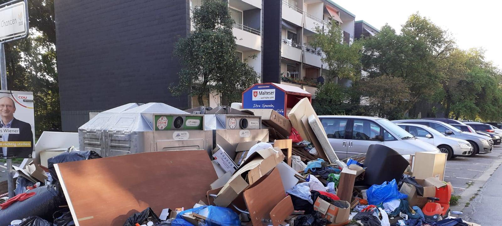 Kritik am Sperrmüll-System