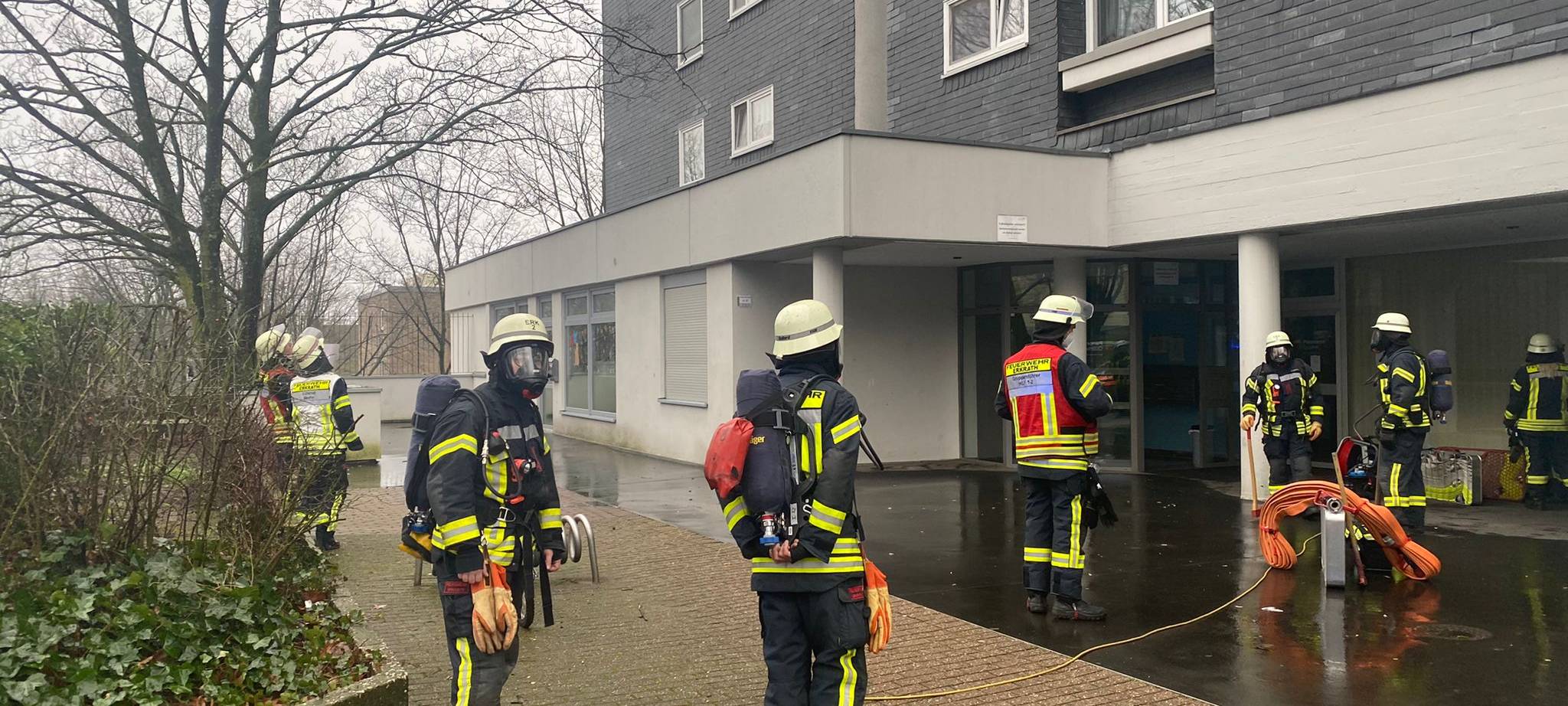 Brennender Grill: Einsatz für die Erkrather Feuerwehr