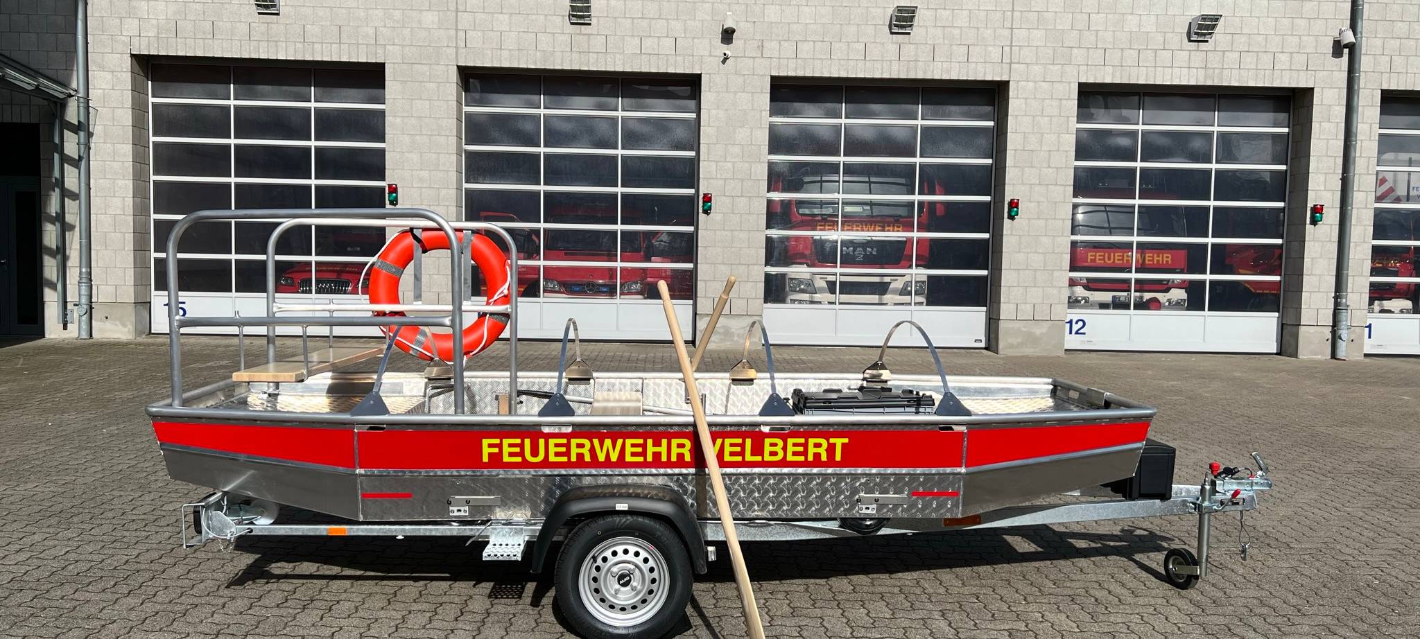 Neues Boot für die Velberter Feuerwehr