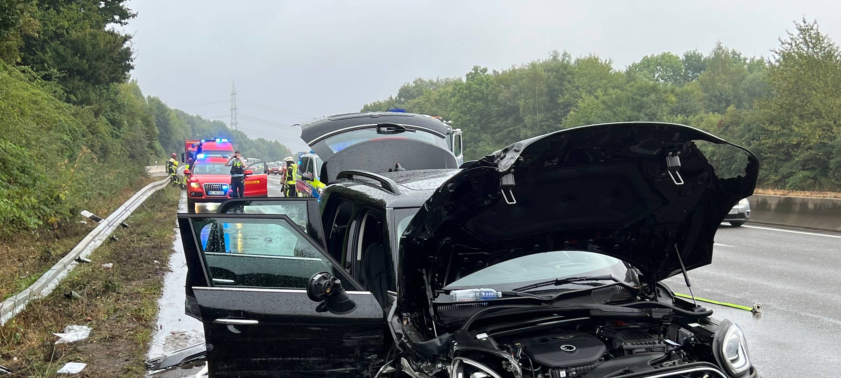 Haan: Schwerer Unfall auf der A46