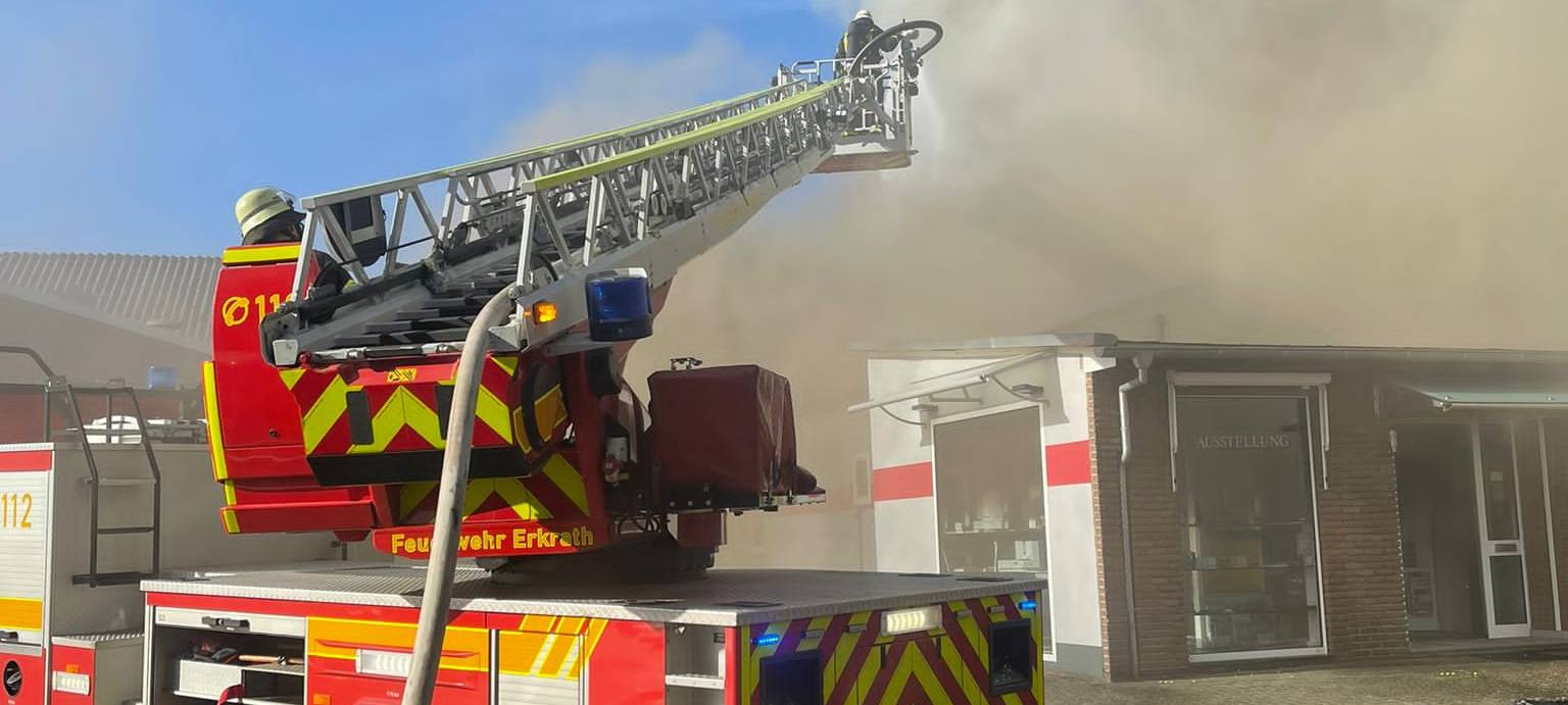 Brand in Erkrath: Die Polizei ermittelt
