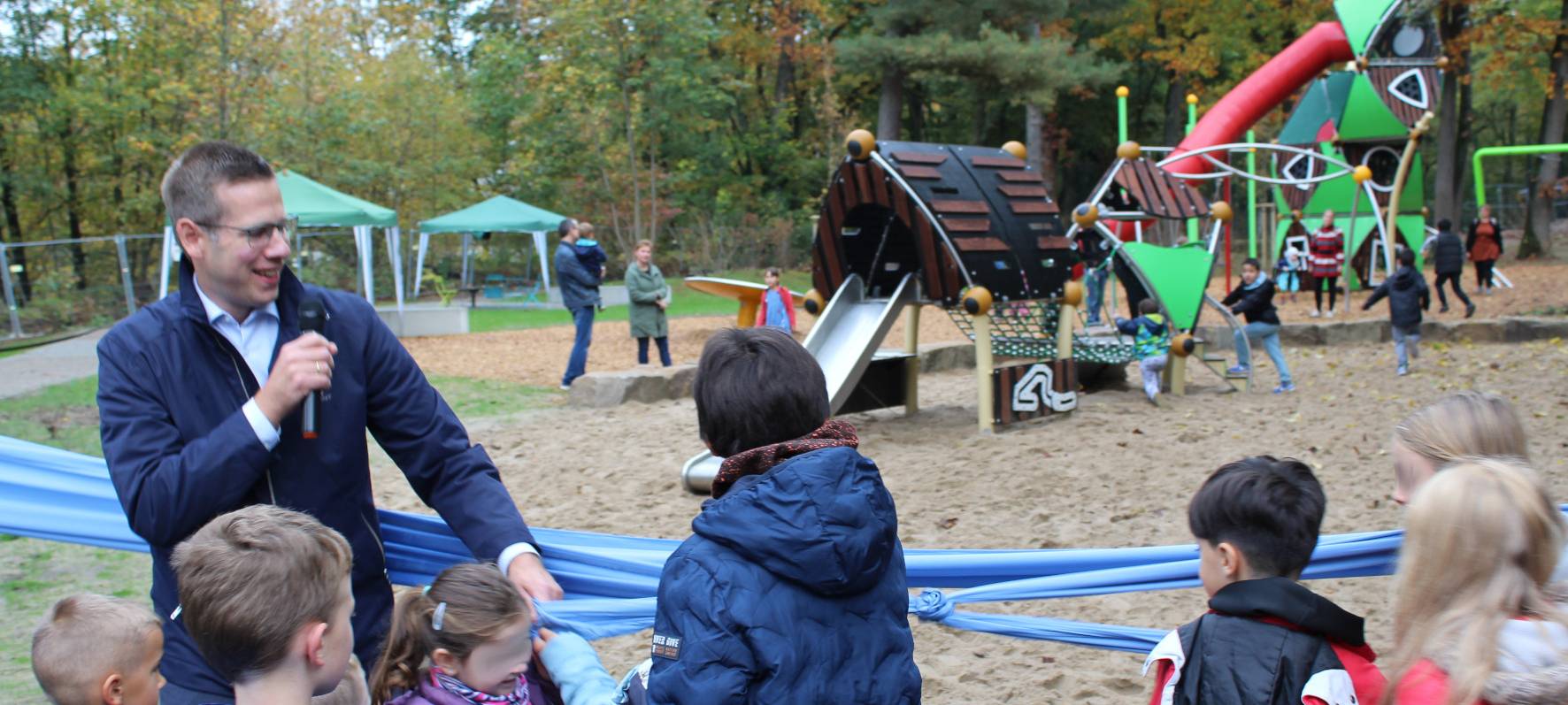 Neuer Spielplatz in Erkrath