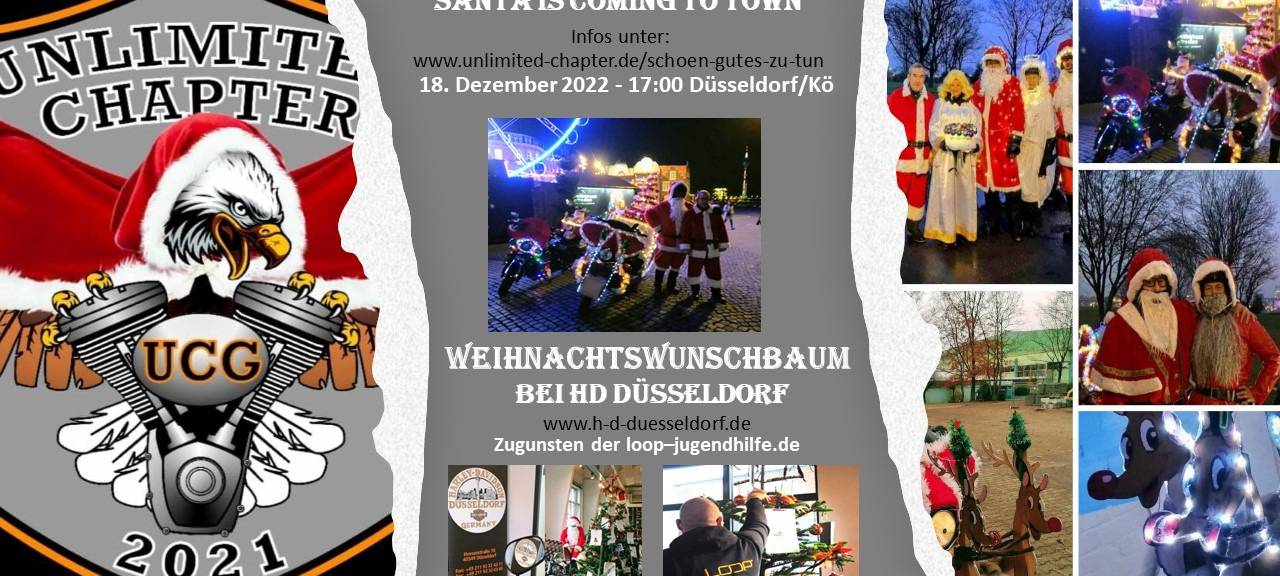 18.12. 22 - 2. Unlimited Benefit Ride vom Harley Unlimited-Chapter