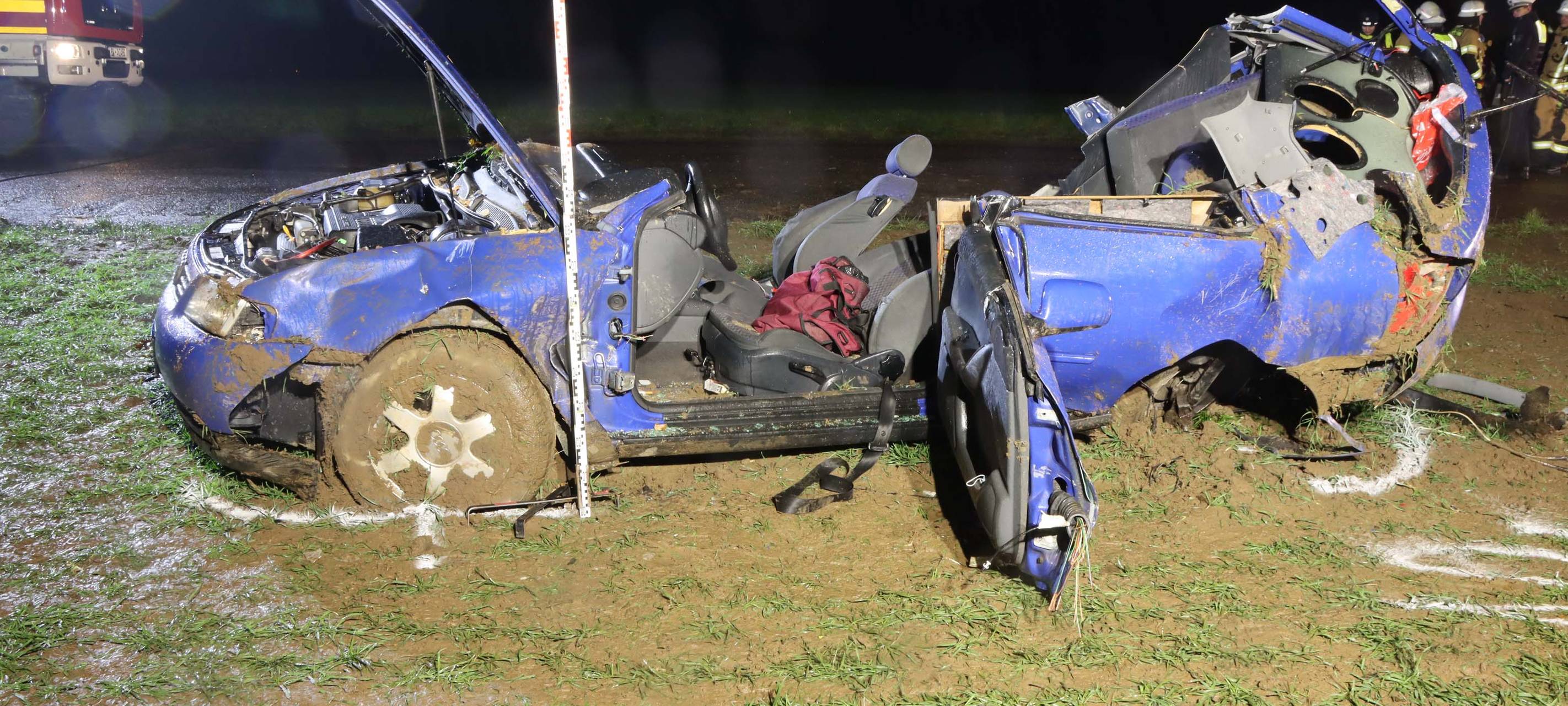 Schwerer Unfall nach Verfolgungsfahrt in Haan