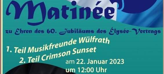 22.01.2023 Matinée in Wülfrath
