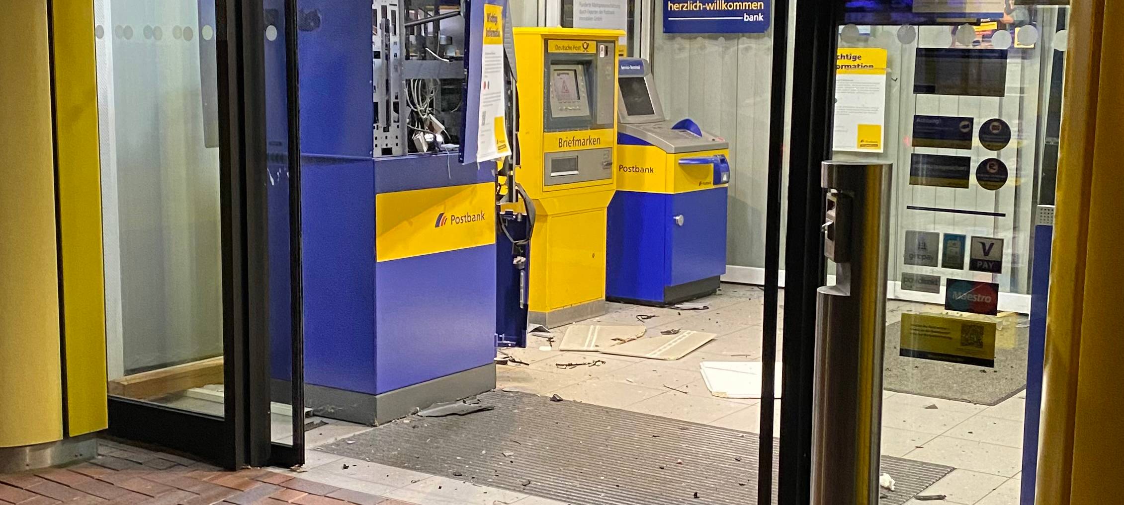 Hilden: Geldautomat gesprengt