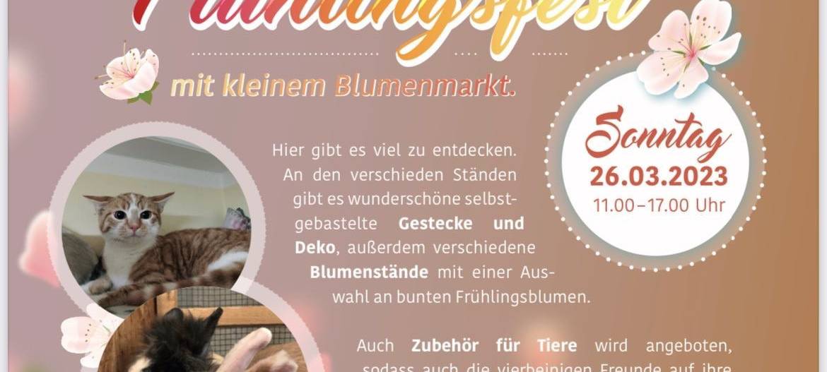 26.03.2023 Frühlingsfest im Tierheim Velbert-