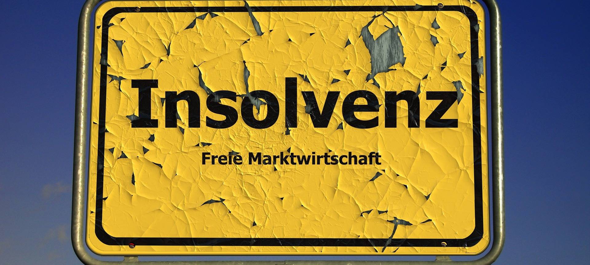 Weniger Anträge auf Insolvenz