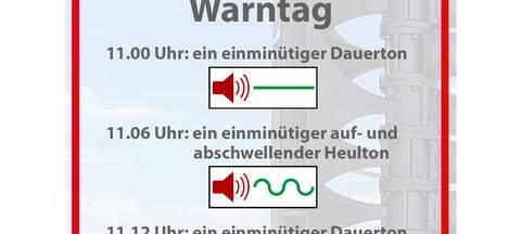 Landesweiter Warntag