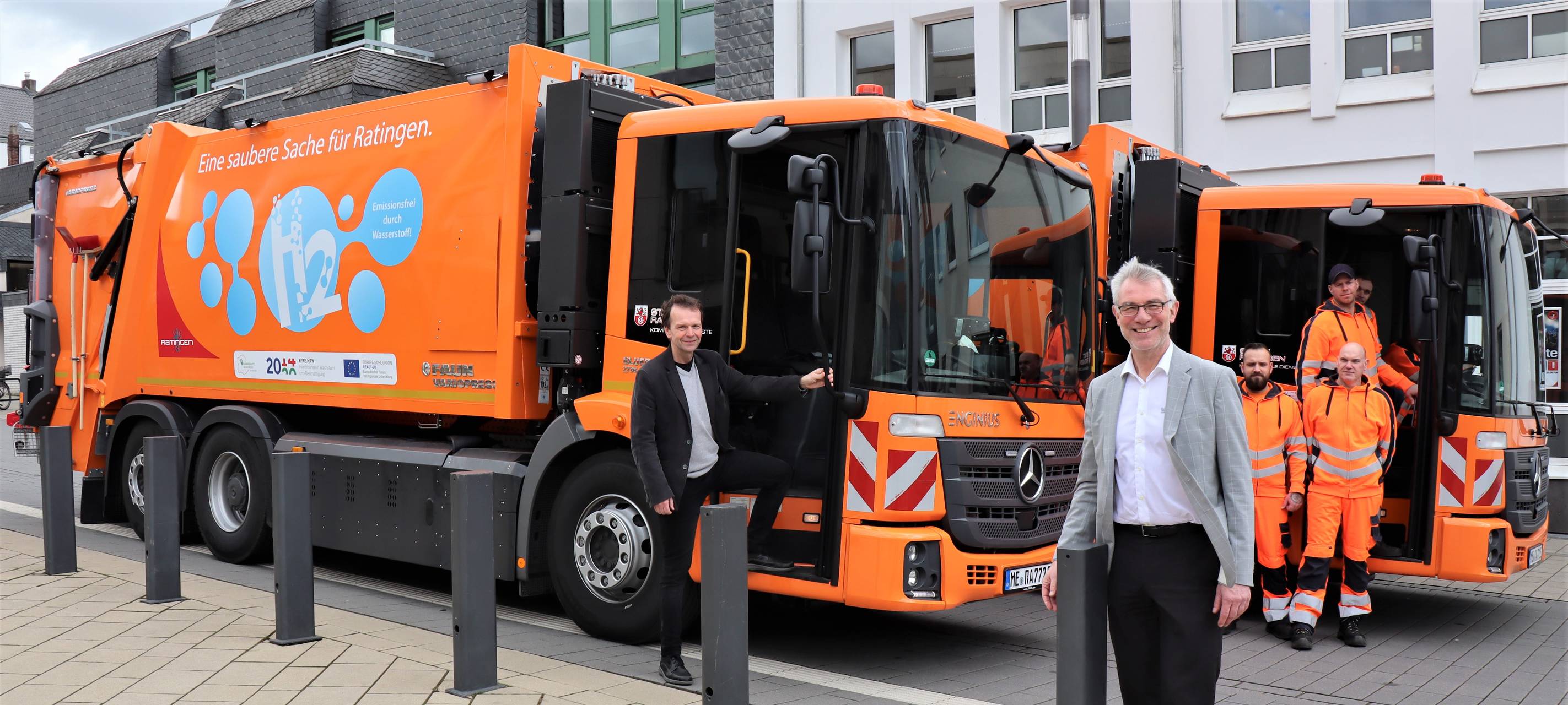 Ratingen: Klimafreundliche Müllwagen