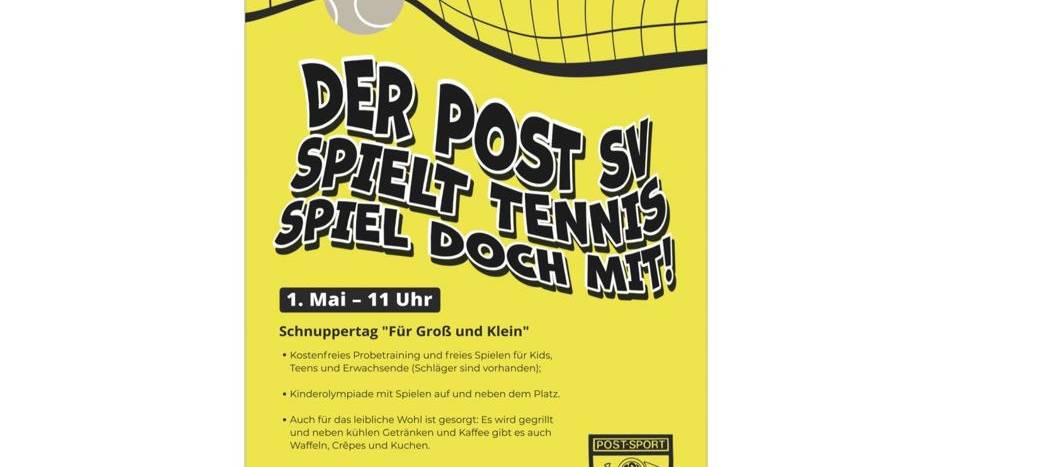 1.5. Tennis-Schnuppertag beim PSV Velbert