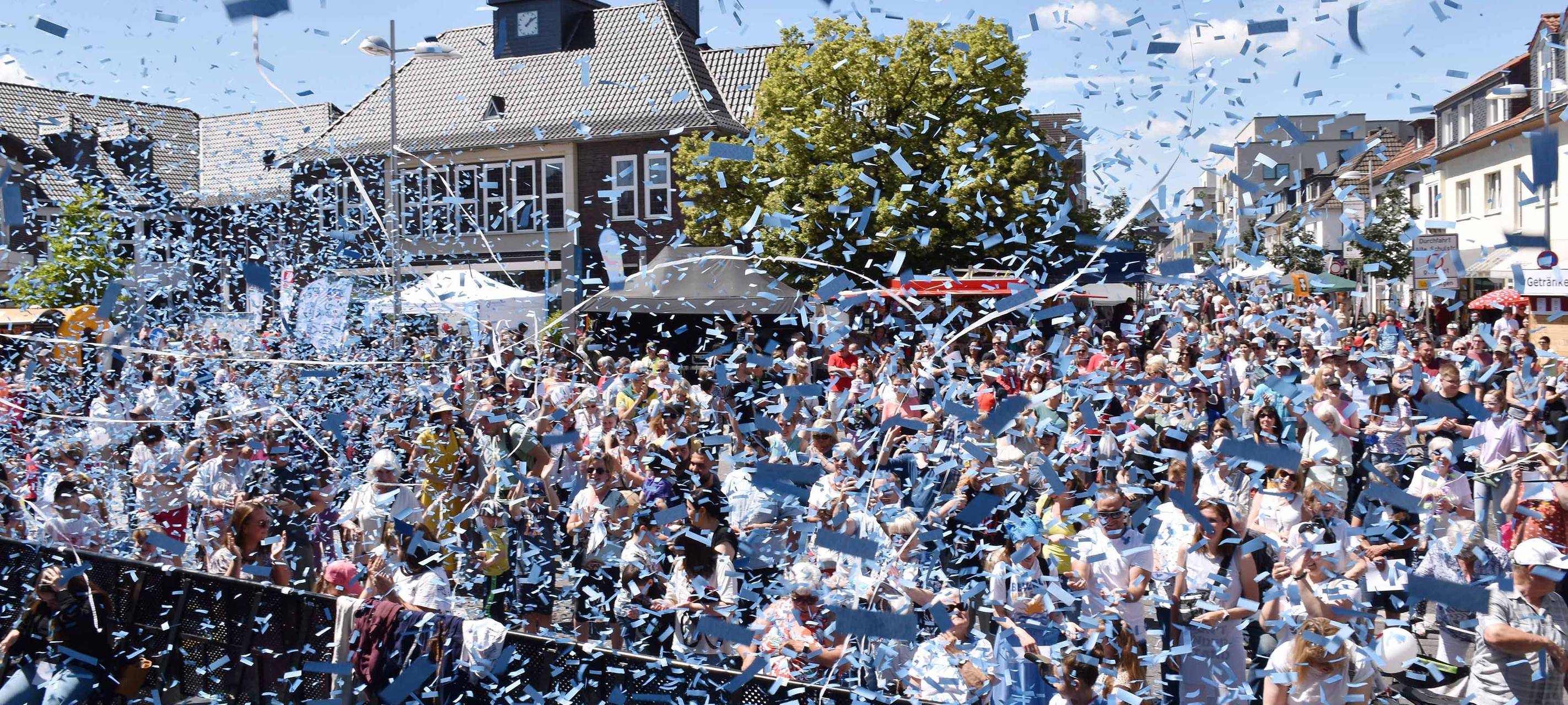 Monheim bereitet sich auf Stadtfest vor