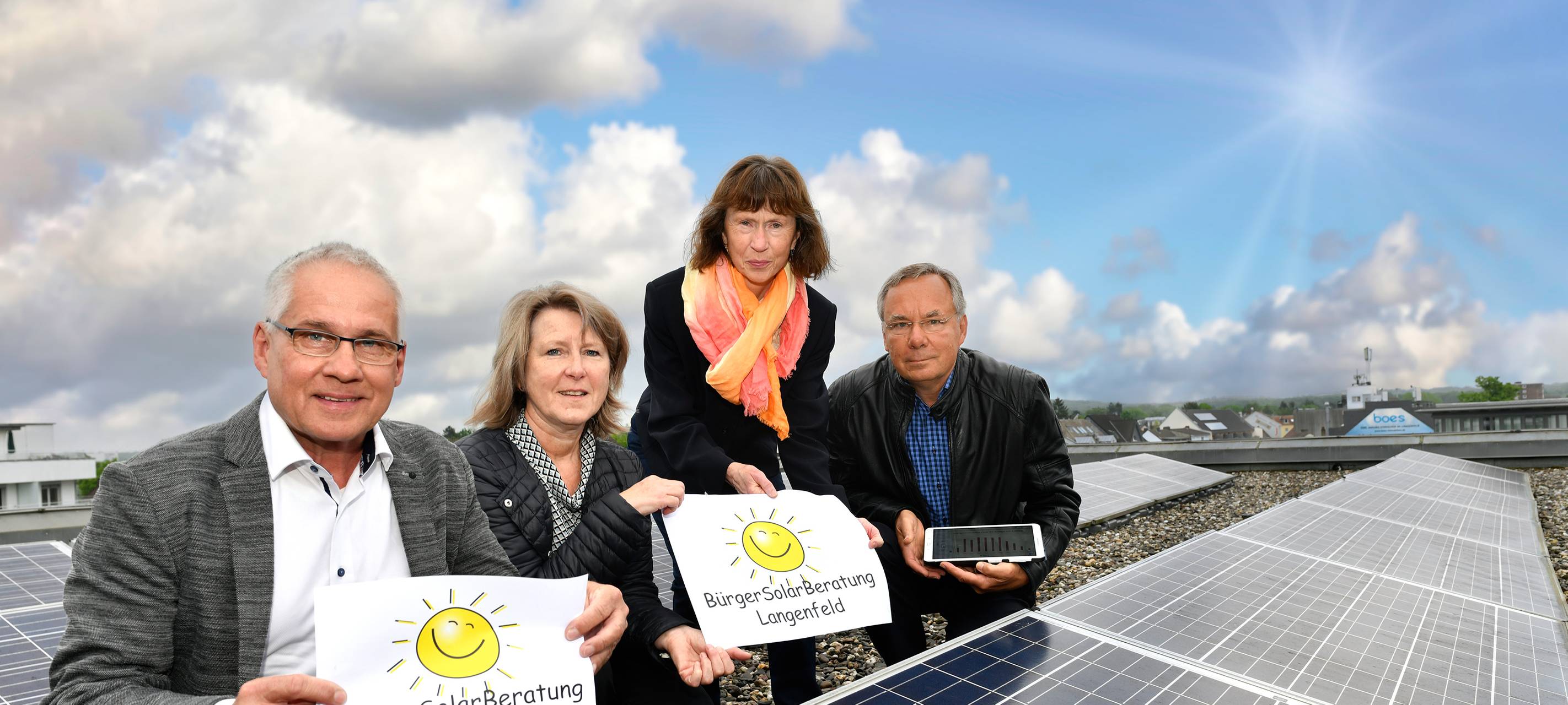 Langenfeld berät zu Solaranlagen