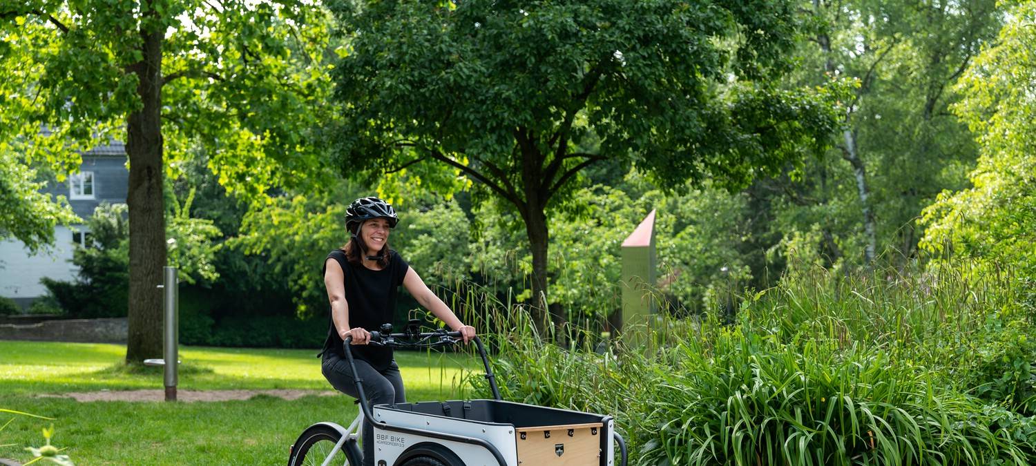 Haan verleiht E-Lastenräder