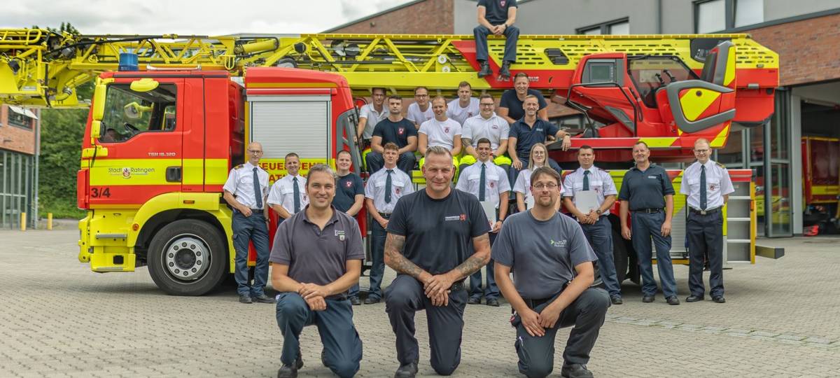 Externe Hilfe für die Feuerwehr Ratingen endet