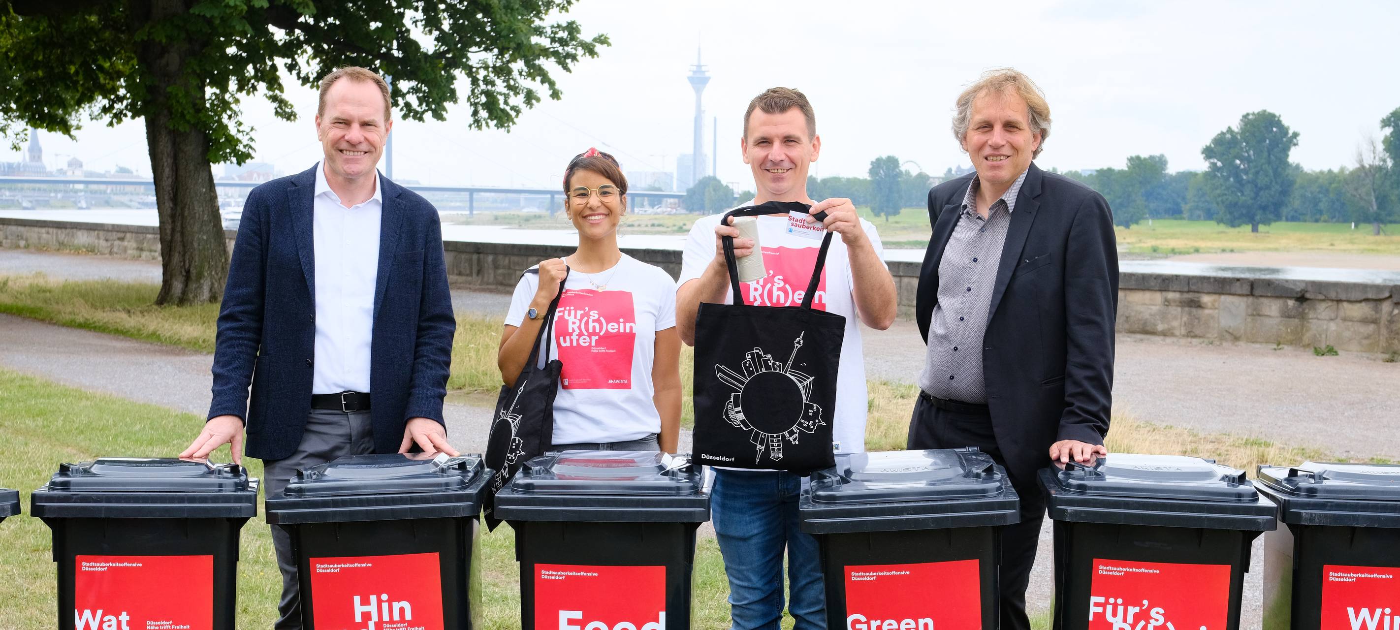 Düsseldorf will für saubere Parkanlagen sorgen